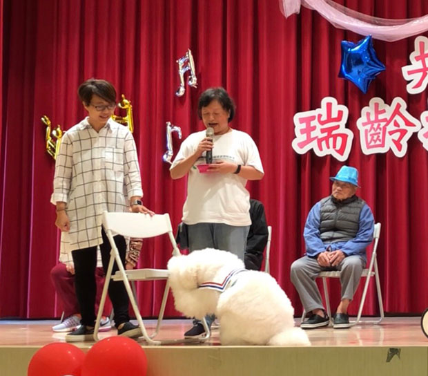 超萌治療犬的陪伴,增加失智長者互動_img_2