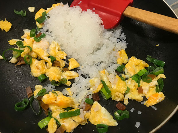 促進腸胃蠕動的低GI料理:蒟蒻米偽炒飯_img_4